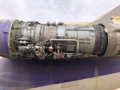 JT8D Un-serviceable Engine Ava