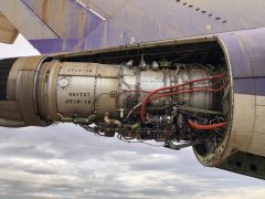 JT8D Un-serviceable Engine Ava